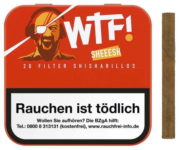 WTF! Zigarren/Zigarillos Sheeesh 366/20 (Schachtel á 20 Stück)