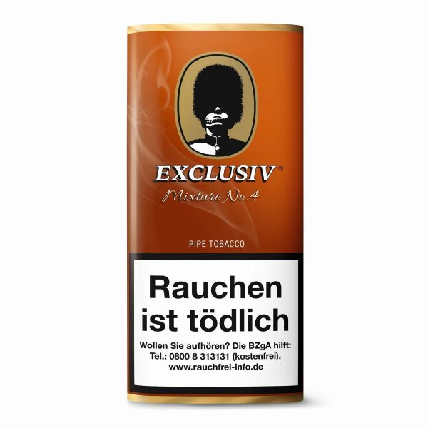 Exclusiv Pfeifentabak Mixture No4 (Cavendish) Pg. (Pouch á 50 gr.)