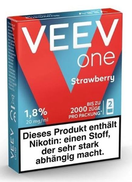 VEEV One Pods Strawberry (2 Stk.)