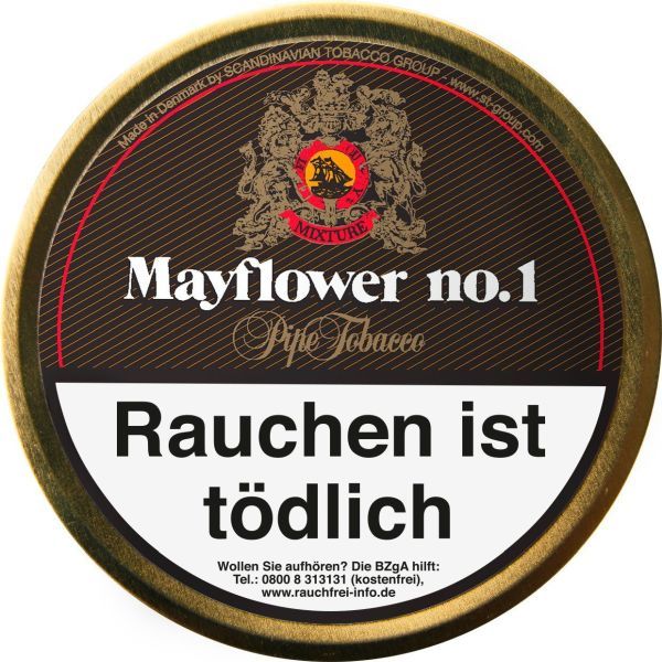 Scandinavian Pfeifentabak Mayflower Nr.1 Ds. (Dose á 100 gr.)