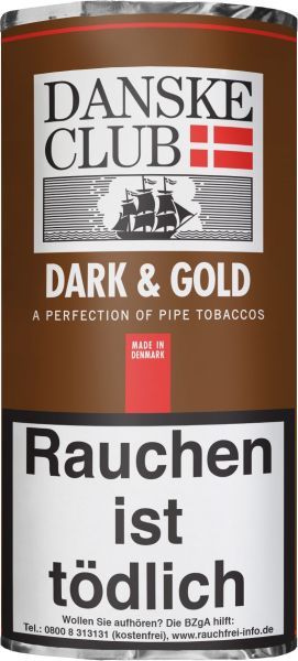 Danske Club Pfeifentabak Dark & Gold (Pouch á 50 gr.)