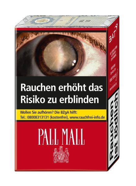 Pall Mall Zigarette Ohne Filter OP (10x20er)