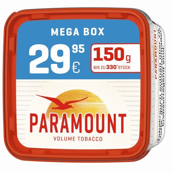 Paramount Feinschnitt PARAMOUNT Vol.Tob.Box ( á 150 Stk.)