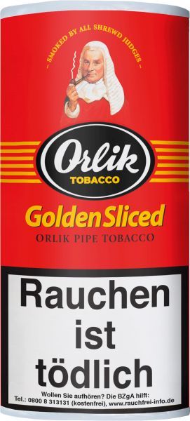 Scandinavian Pfeifentabak Orlik Golden Sliced Pg. (Beutel á 50 gr.)