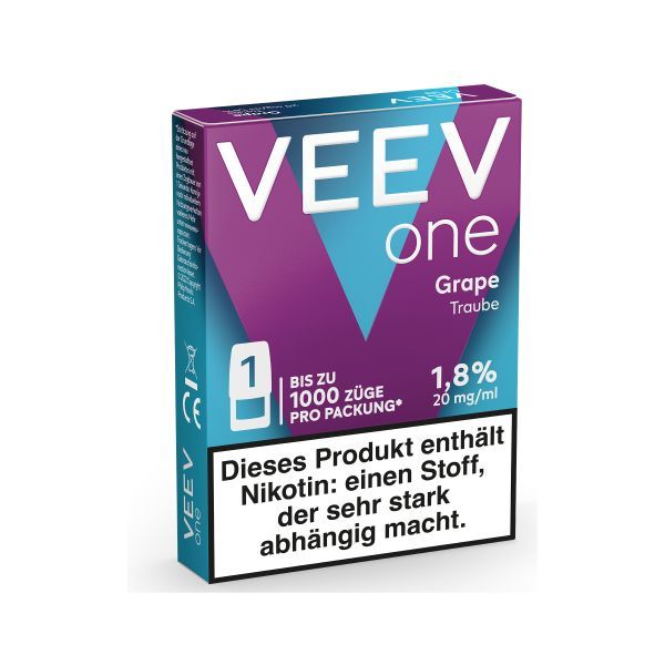 VEEV One Pods Grape 1er (1 Schachtel)