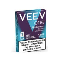 VEEV One Pods Blackcurrant 1er (1 Schachtel)