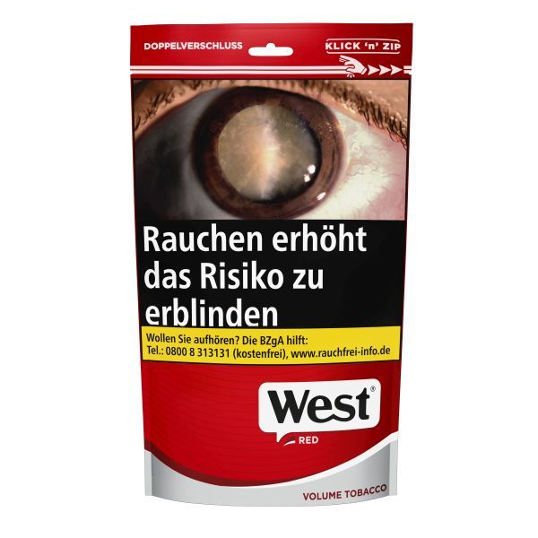 - Feinschnitt West Red Vol. Tob.Beutel 90 g (Beutel á 90 gr.)