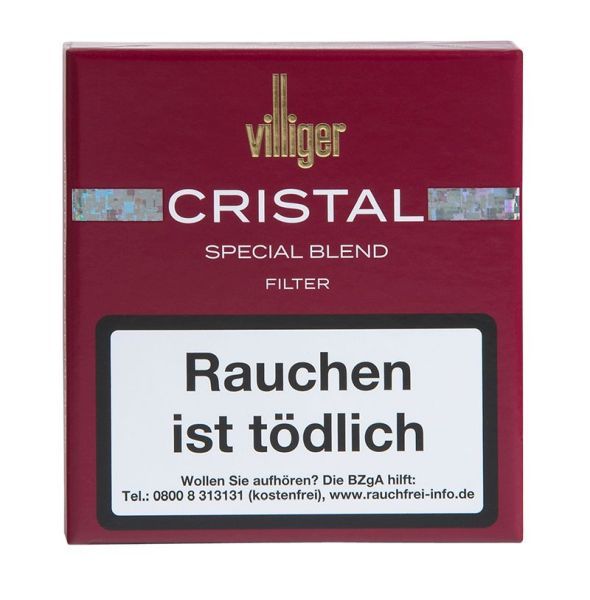 Villiger Zigarren/Zigarillos Cristal Speciall Blend ( á 20 Stk.)