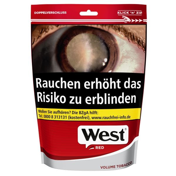 West Feinschnitt Red Vol. XL Beutel (Beutel á 65 gr.)