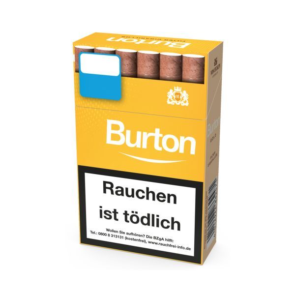 Burton Eco-Zigarillos Gold OP Naturdeckbl.17er (10x17 Stück)