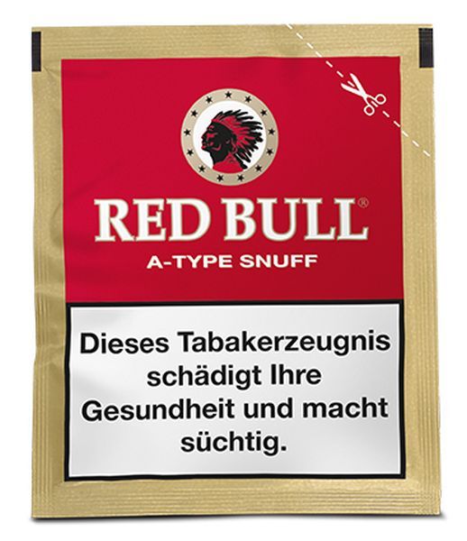 Red Bull Pfeifentabak A-Type Snuff 10g.Btl. (Beutel á 10 gr.)