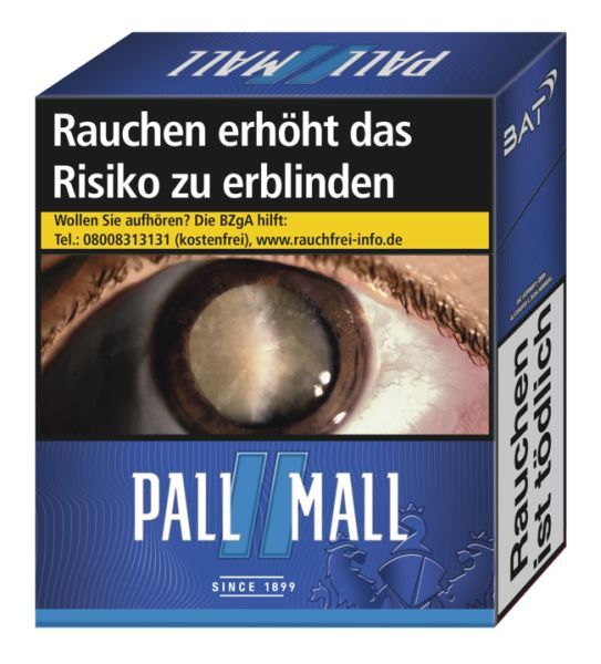 Pall Mall Zigarette Blue Superp. 12€ (8x32er)