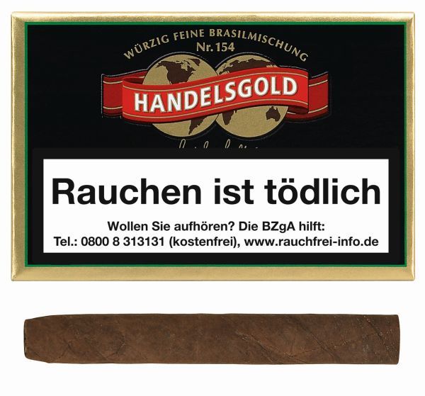 Handelsgold Zigarren/Zigarillos 154 Brs. (Schachtel á 10 Stück)