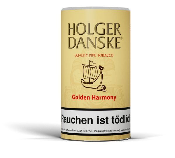 - Pfeifentabak Holger D. Gold.Harmony ( M&V) Dose ( á 250 Stk.)