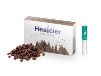 Healcier Pfeifentabak Healicier Coffee ohne Nikotin Tee-Heatsticks (10x20 )