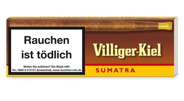 Villiger Zigarren/Zigarillos Kiel Sum. (Schachtel á 10 Stück)