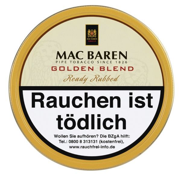 - Pfeifentabak McB Golden Blend Ds ( á 100 Stk.)