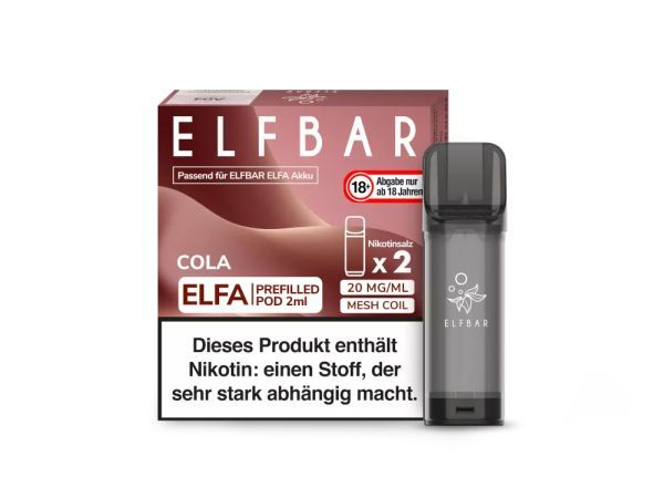 ElfBar Elfa Pod Cola 20mg. (2 Stk.)