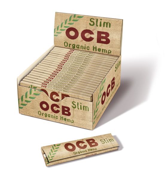 - Pap. OCB Organic Hemp Slim (50 x 32 Stück)