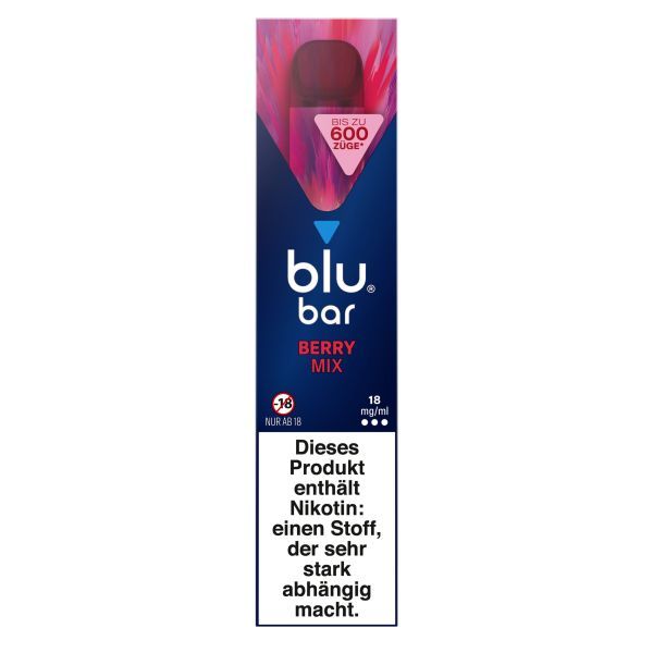 blu bar Berry Mix 18mg/ml (1 Schachtel)