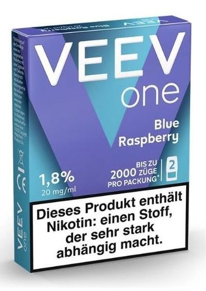 VEEV One Pods Blue Rasperry (2 Stk.)