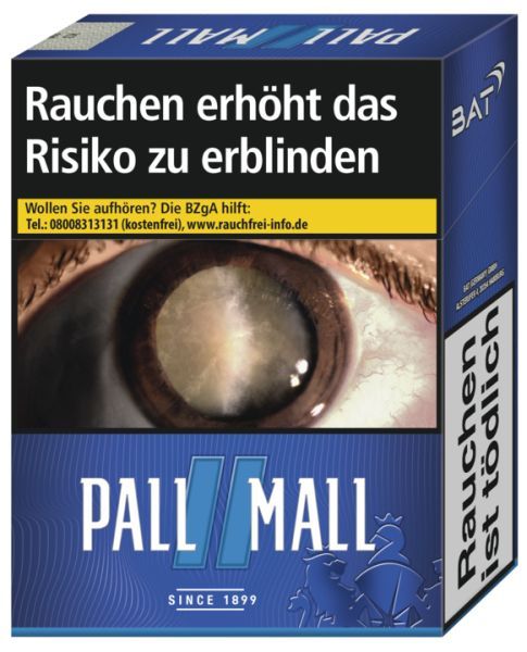 Pall Mall Zigarette Giga Blue 10,00€ (8x26er)