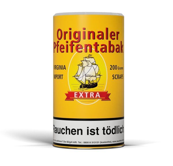 - Pfeifentabak Originaler Pfeifentabak (Dose á 200 gr.)