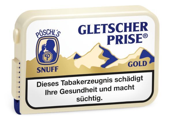 Gletscherprise Pfeifentabak Gletscher Prise Gold (Dose á 10 gr.)