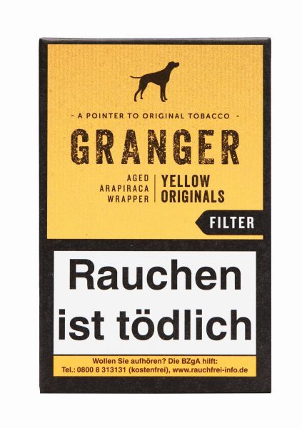 Scandinavian Zigarren/Zigarillos Granger Yellow Original (Schachtel á 14 Stück)