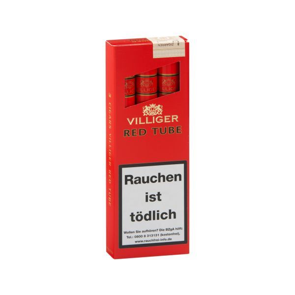 Villiger Zigarren/Zigarillos Red Van.Tube 3er (Schachtel á 3 Stück)