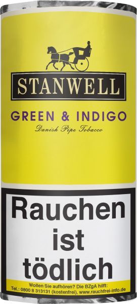 Stanwell Pfeifentabak Green & Indigo Pg. (Beutel á 40 gr.)