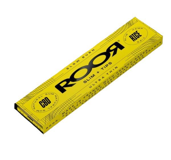 Roor Rice Slim + Tips Gelb (32 x 32 Stück)