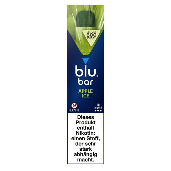 blu bar Apple Ice 18mg/ml (1 Schachtel)