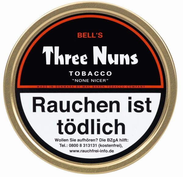 Mac Baren Pfeifentabak Three Nuns Schwarz Ds. ( á 50 Stk.)