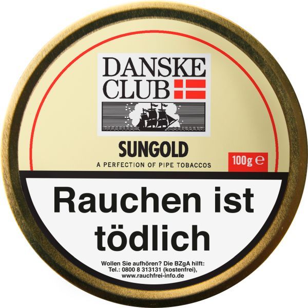 Danske Club Pfeifentabak Sungold (Vanilla) Ds. (Dose á 100 gr.)