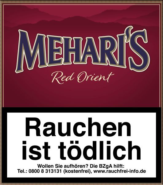 Meharis Zigarren/Zigarillos Red Orient (Schachtel á 20 Stück)