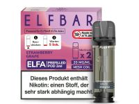 ElfBar Elfa Pod Strawberry Grape 20mg. (2 Stk.)