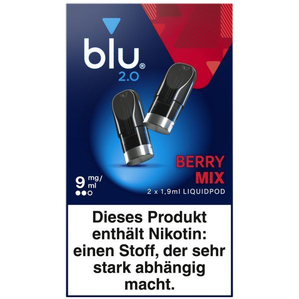 blu 2.0 Pod Berry Mix 9mg/ml (2 Stück)