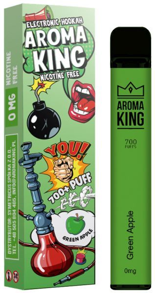 Aroma King Shisha2Go 0mg Green Apple (1 Stk.)