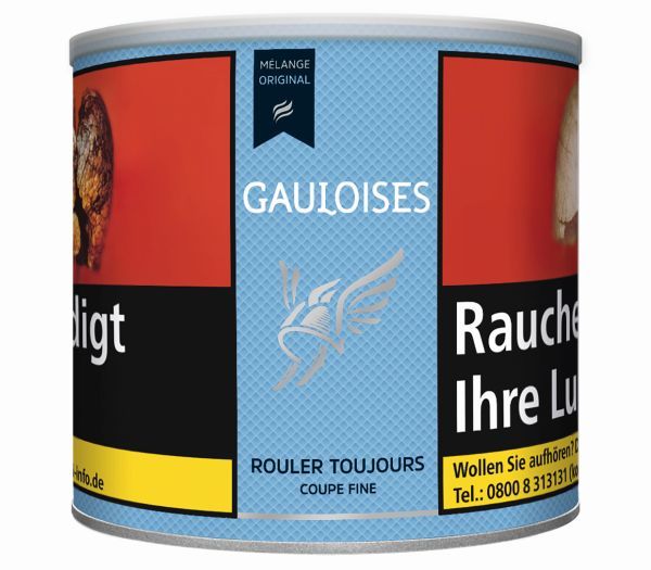 Gauloises Feinschnitt Hellblau Mel.Ds. (Dose á 100 gr.)