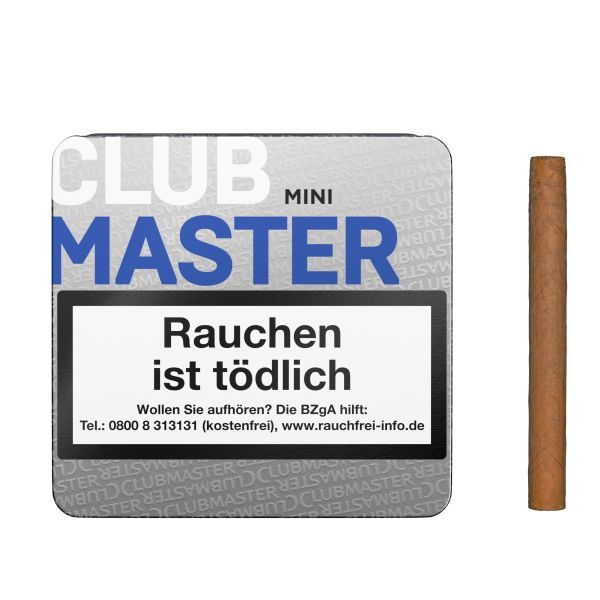 Clubmaster Zigarren/Zigarillos Mini Blue Gold No280 (Schachtel á 20 Stück)