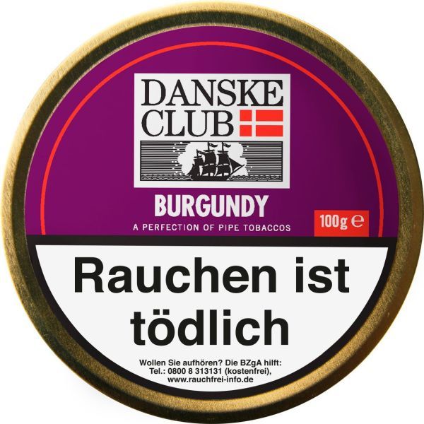 Danske Club Pfeifentabak Burgundy (Wild Berries) Ds. (Dose á 100 gr.)