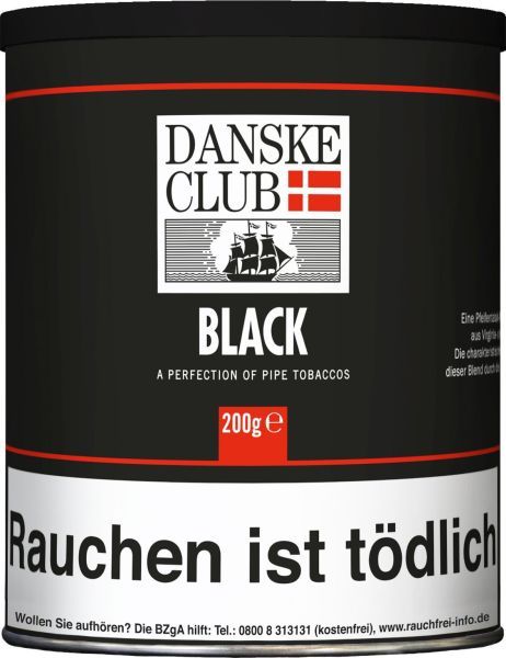 Danske Club Pfeifentabak Black Ds (Dose á 200 gr.)