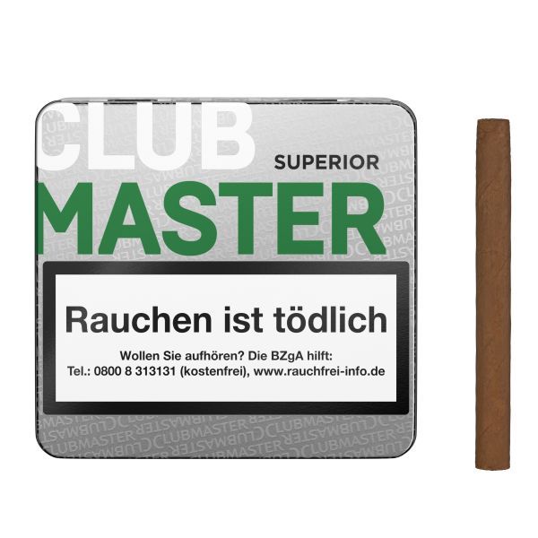 Clubmaster Zigarren/Zigarillos Superior 144 Brs. (Schachtel á 20 Stück)