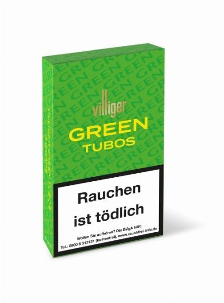 Villiger Zigarren/Zigarillos Tubos Green 4er ( á 4 Stk.)