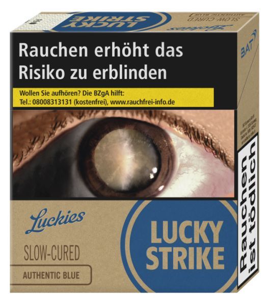 Lucky Strike Zigarette Lucky Authentic Blue XXL 24 10,-€ (12x24er)