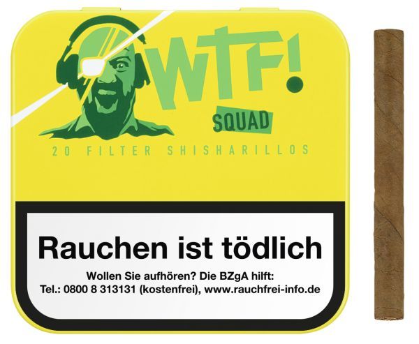 WTF! Zigarren/Zigarillos Squad 369/20 (Schachtel á 20 Stück)