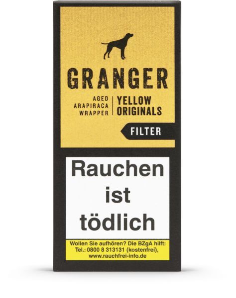 Scandinavian Zigarren/Zigarillos Granger Yellow Original 3er ( á 3 Stk.)