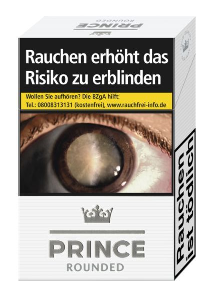 Prince Zigarette Rounded Weiss (10x20er)