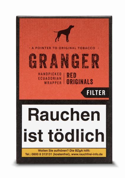 Scandinavian Zigarren/Zigarillos Granger Red Original (Schachtel á 14 Stück)